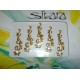 Gift Pack - 5 Gold Fashion Bindis